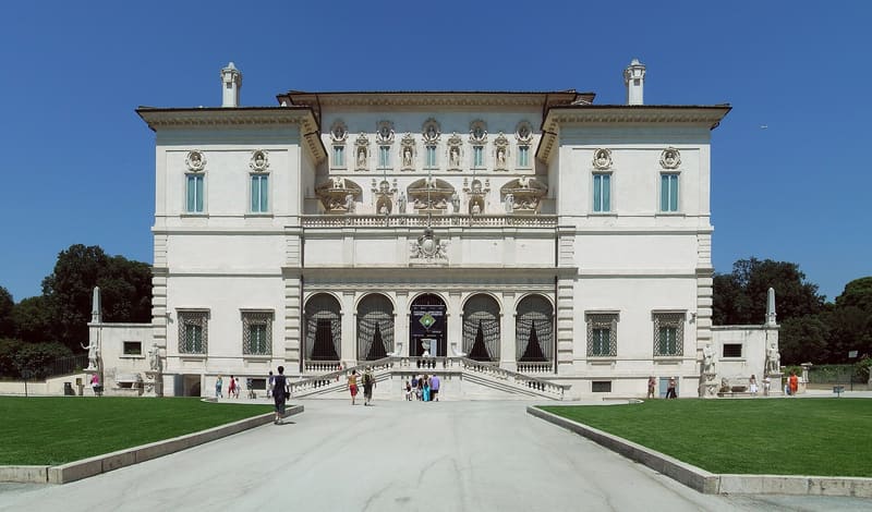 羅馬博爾蓋塞美術館建築外觀